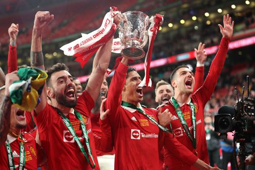 Bruno Fernandes helped Manchester United win the Carabao Cup last season.