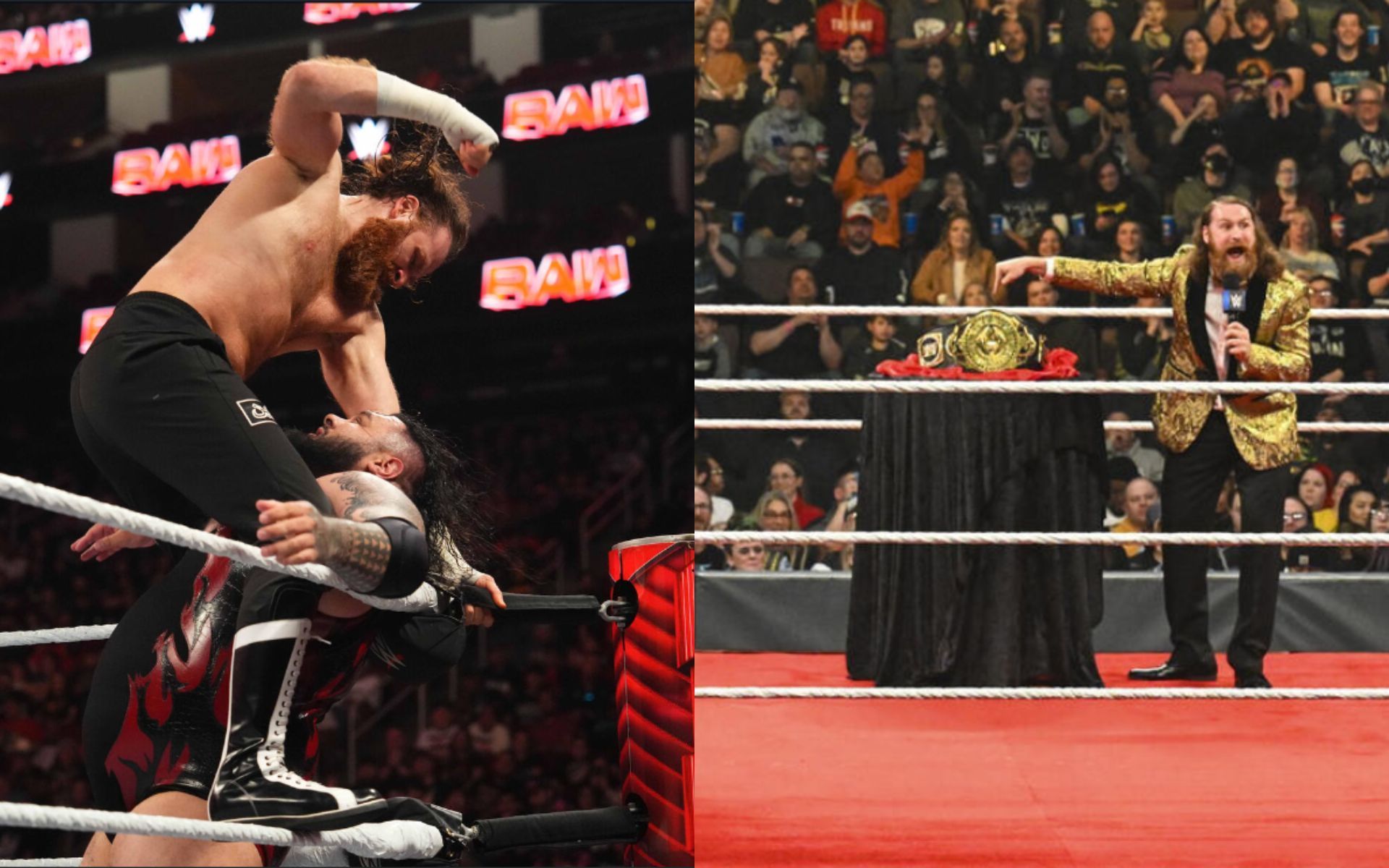 Sami Zayn won the Gauntlet Match on RAW to face Gunther at WrestleMania 40 (Image source: WWE)