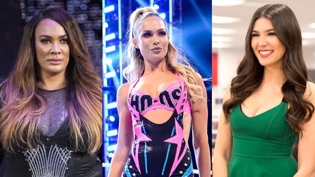 Nia Jax, Maxxine, and Kelley (via WWE