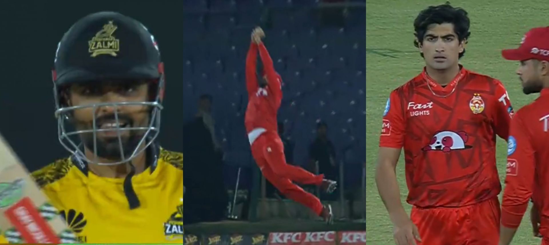 Psl Watch Shadab Khan Takes A Stunner To Dismiss Babar Azam In The