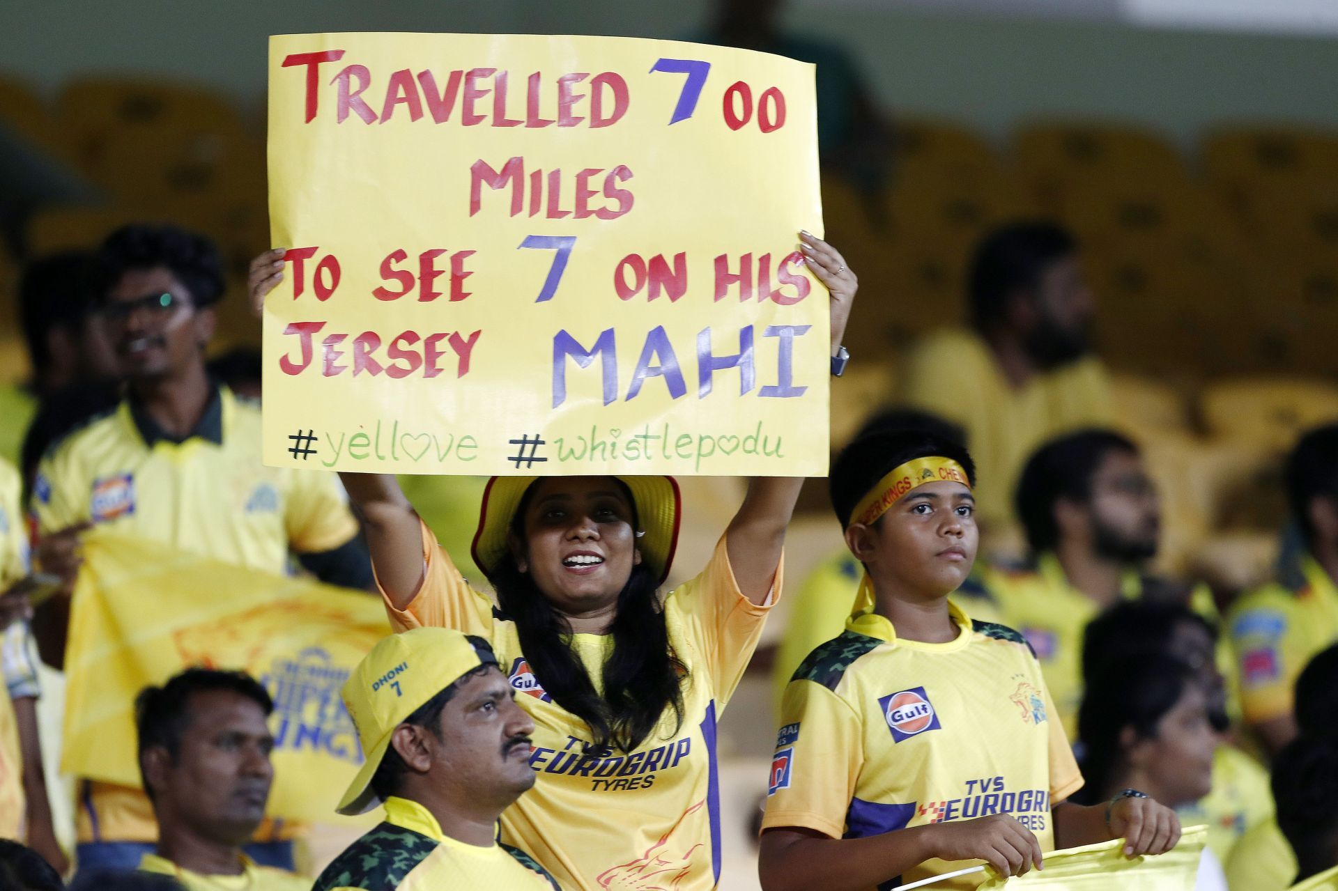 CSK fans are emotionally attached to MS Dhoni.