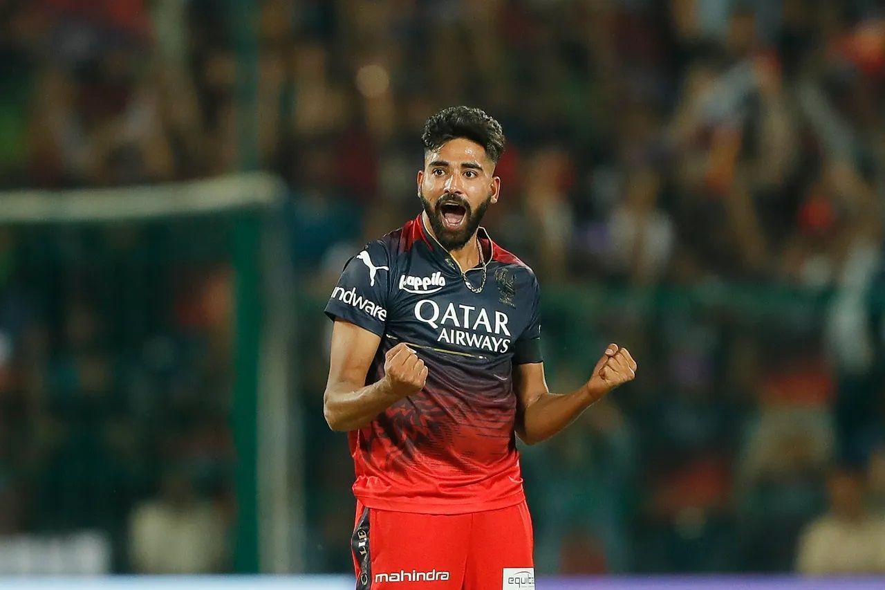 Mohammed Siraj was RCB&#039;s highest wicket-taker in IPL 2023. [P/C: iplt20.com]