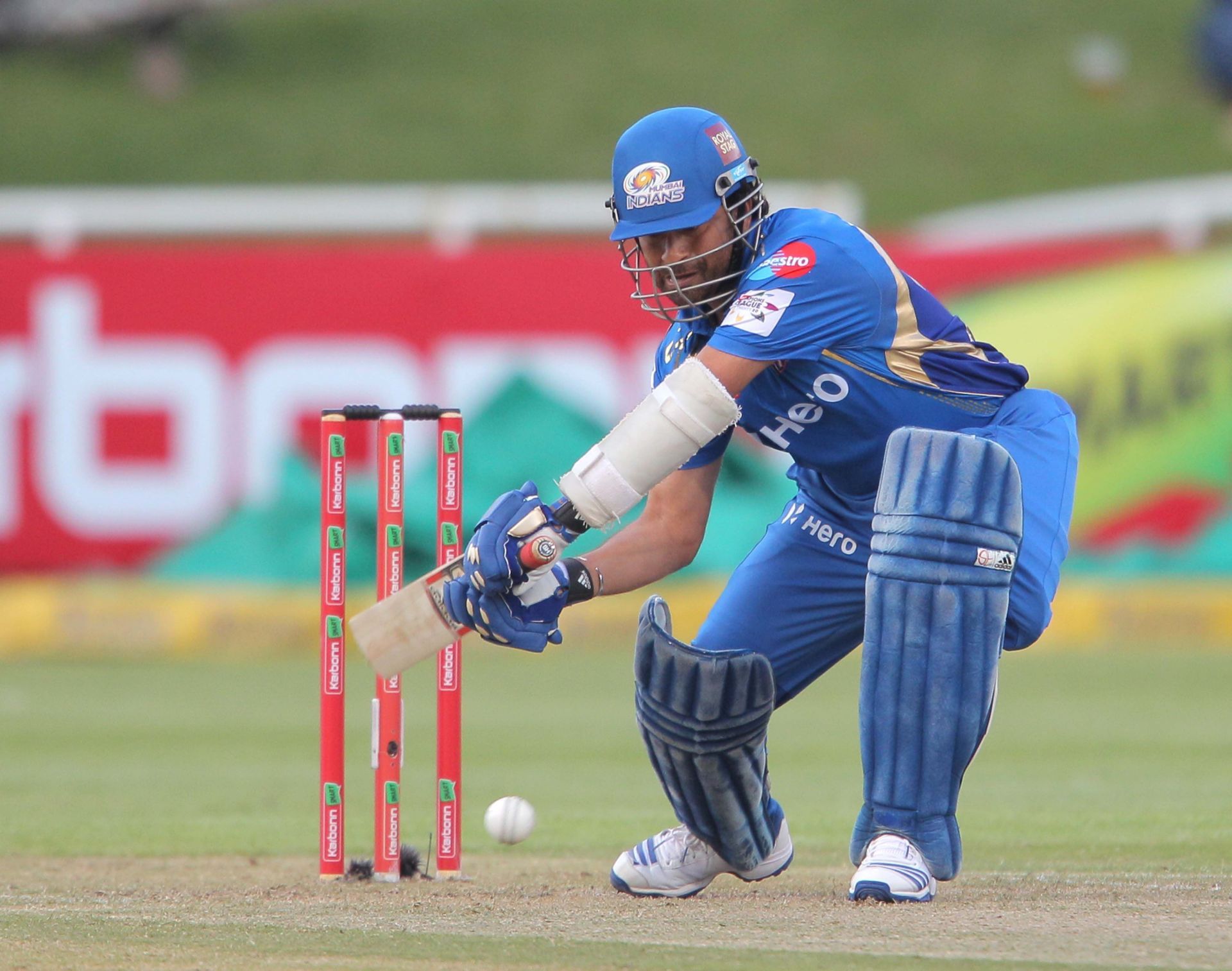 CLT20 2012 Match 11 - Mumbai Indians v Yorkshire Carnegie