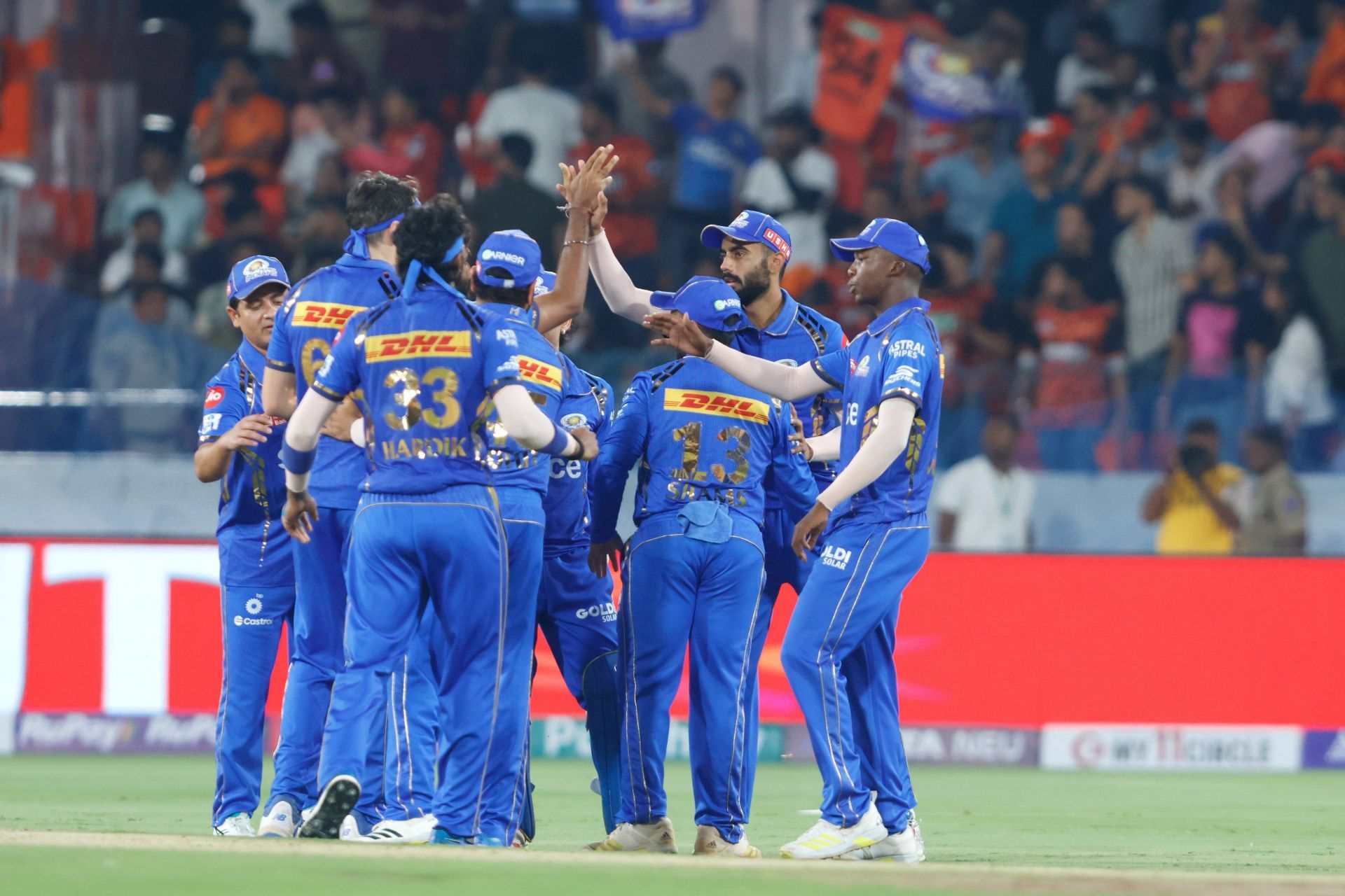 Mumbai Indians. (Image Credits: Twitter)