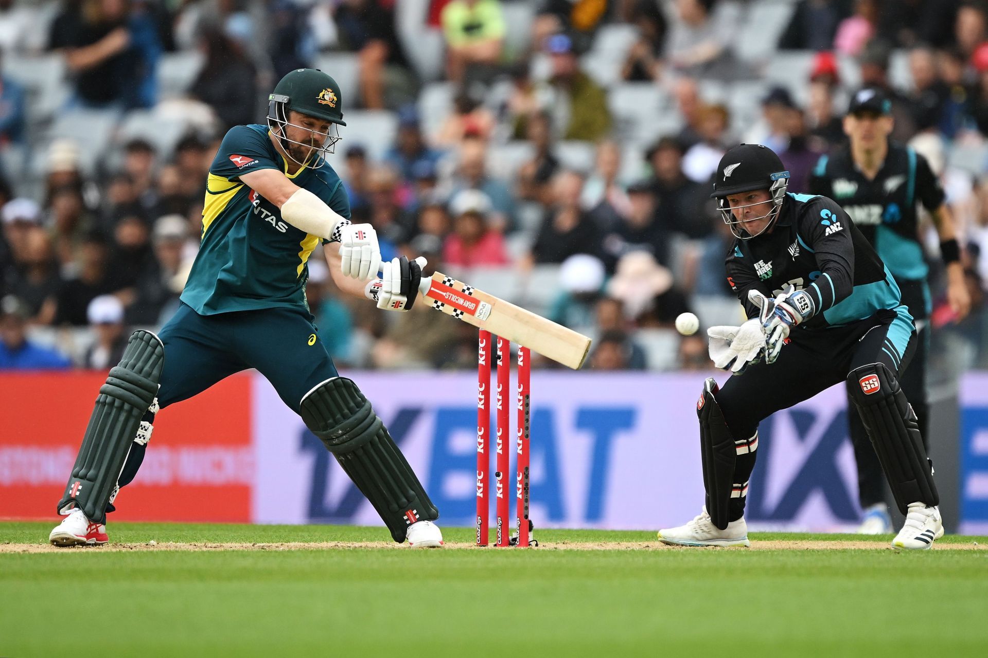 Australian batter Travis Head during the T20I series against New Zealand.