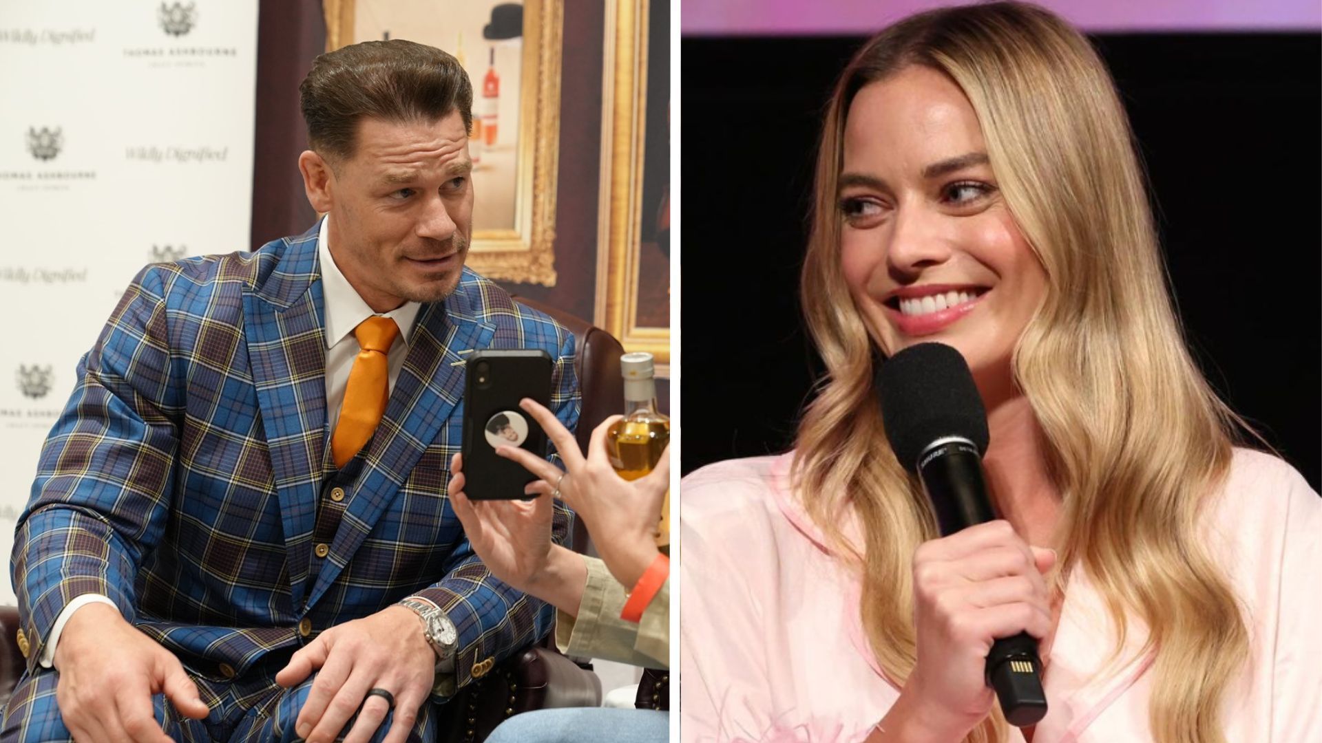 John Cena and Margot Robbie crossed paths again at the 2024 Oscars