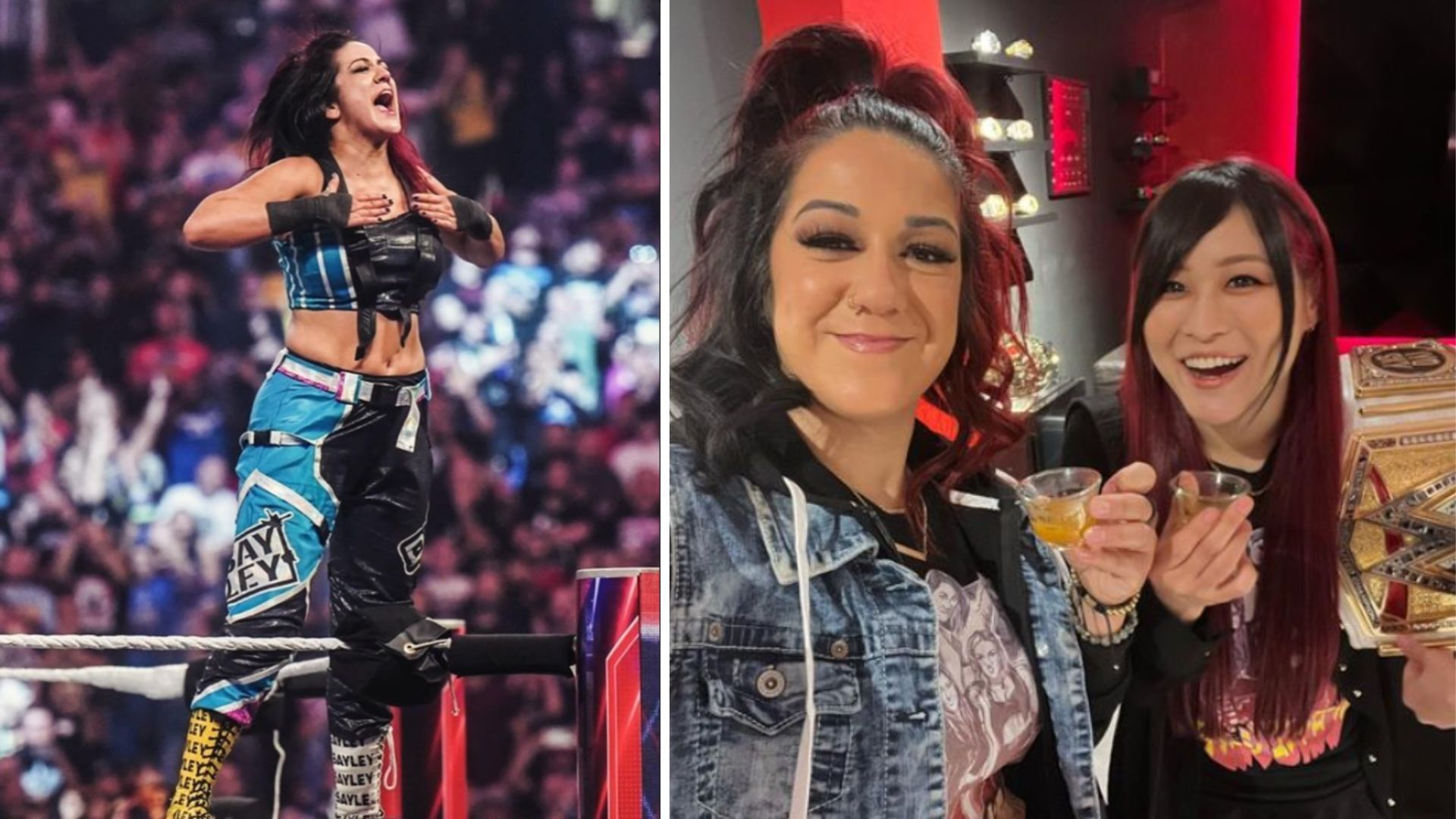 Bayley is set to face IYO SKY at WrestleMania XL [Image credits: Bayley