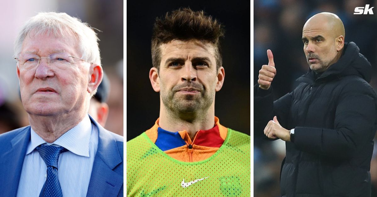 Gerard Pique details differences between Man City boss Pep Guardiola and Sir Alex Feguson