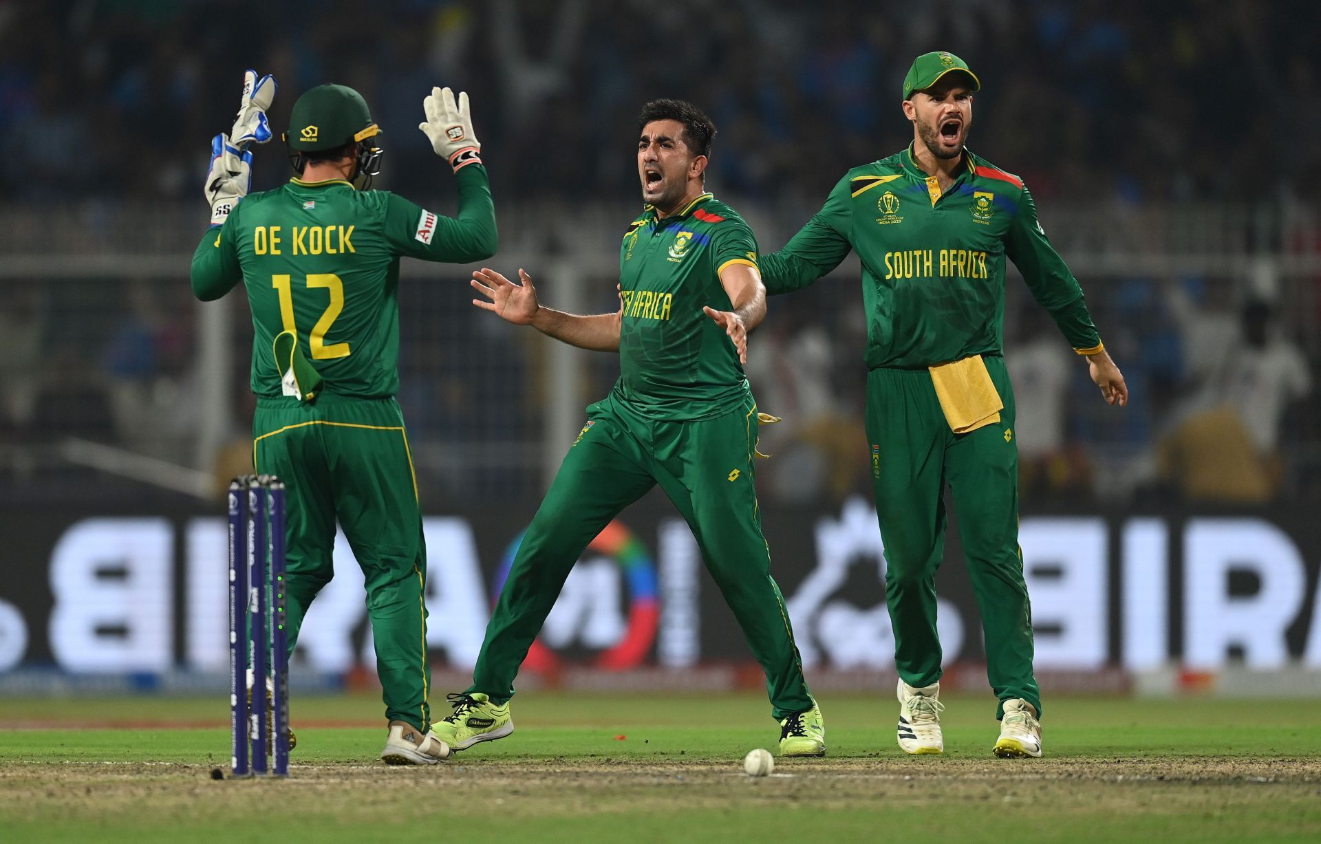 The Eden Gardens pitch assisted the spinners during last year&#039;s ODI World Cup.