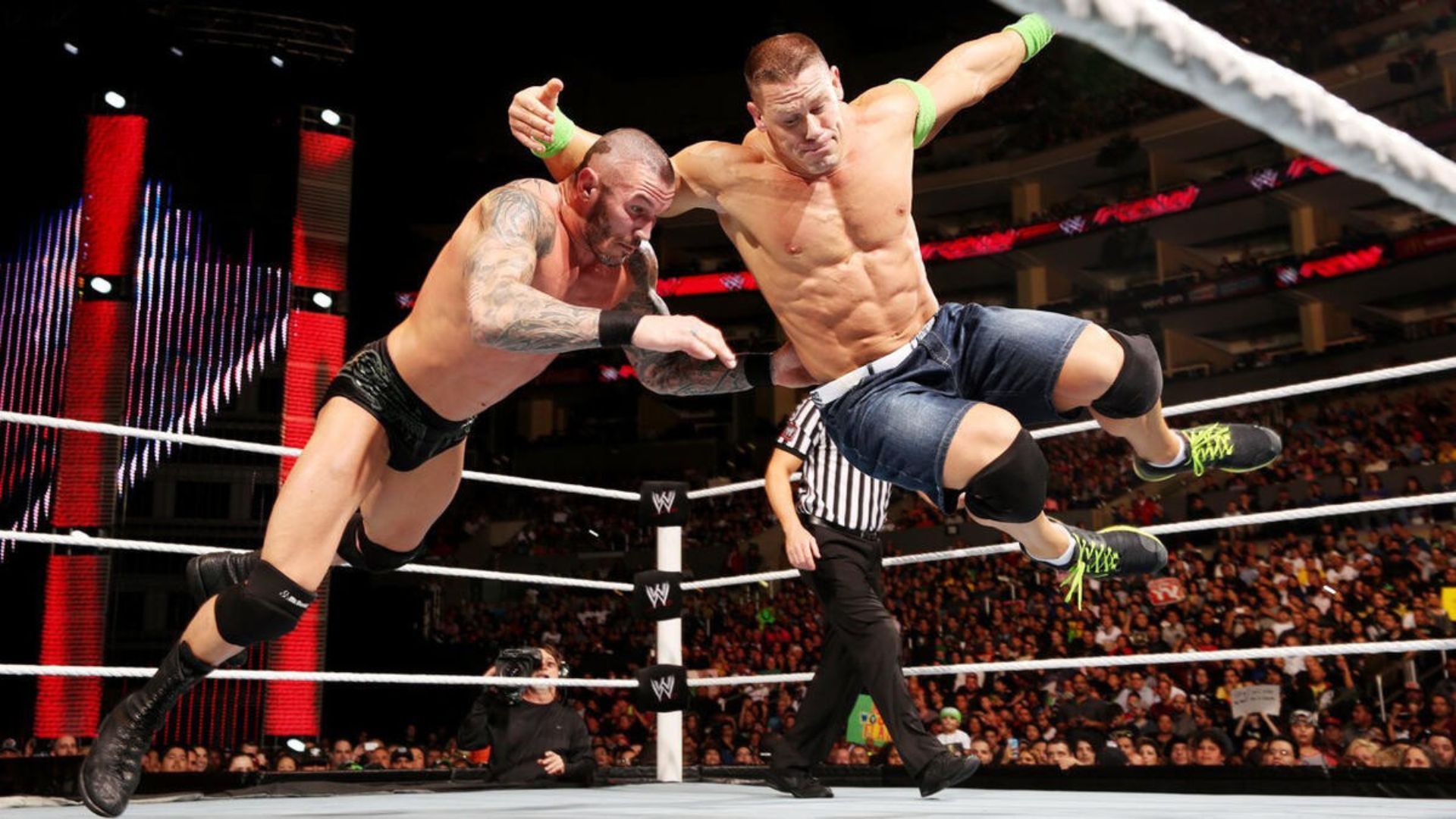 John Cena and Randy Orton have shared the ring several times