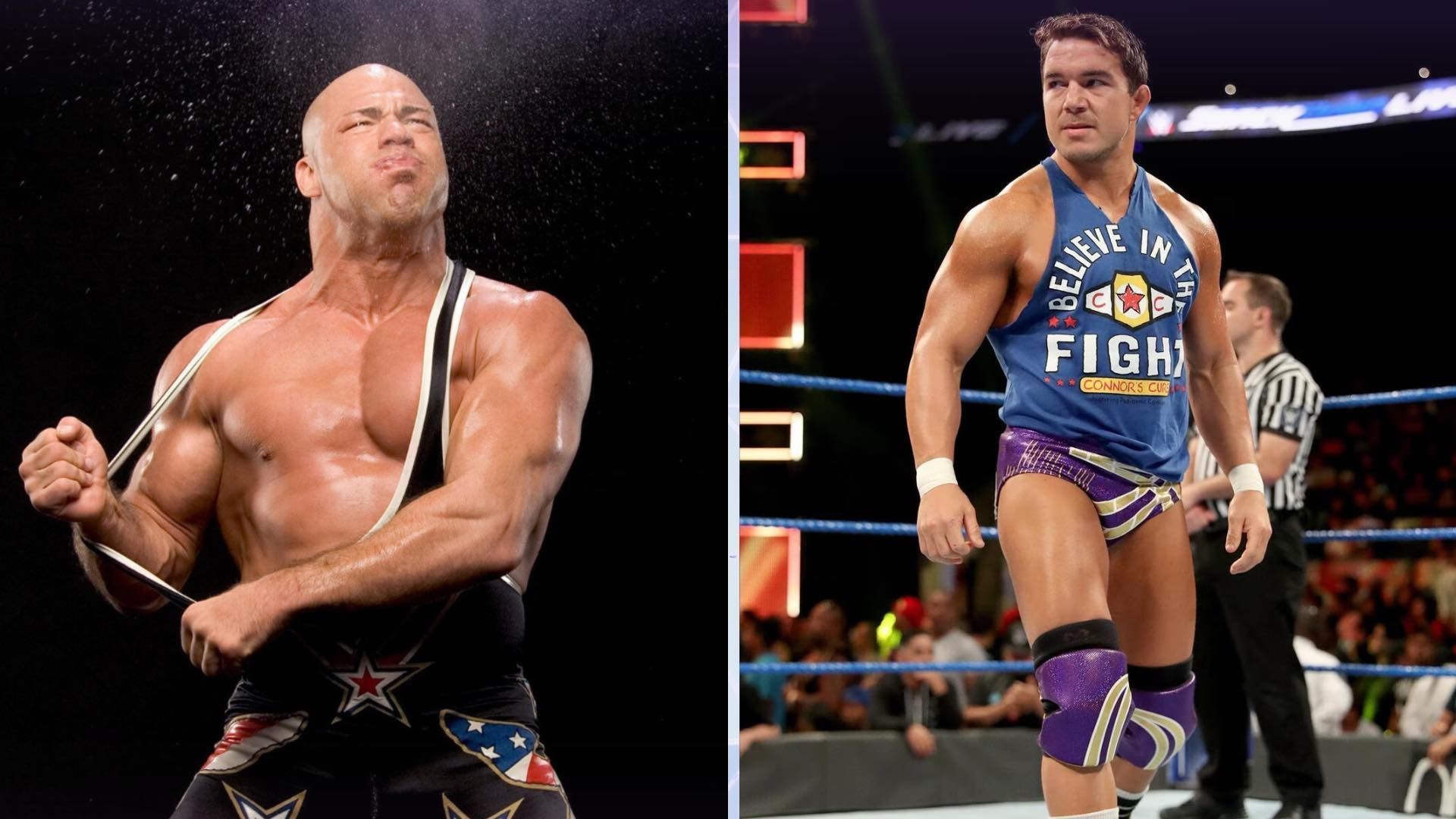 Kurt Angle and Chad Gable remind many WWE fans of each other