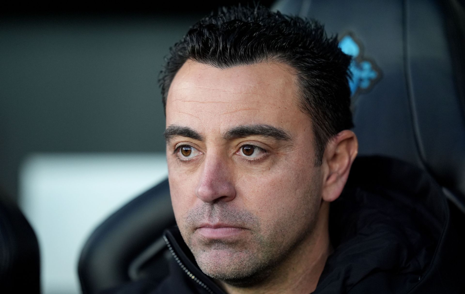 Xavi seated