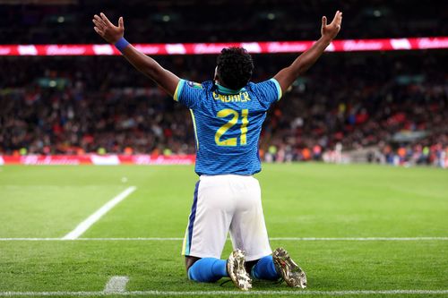 Brazil's Wembley hero admires Cristiano Ronaldo and Lionel Messi.