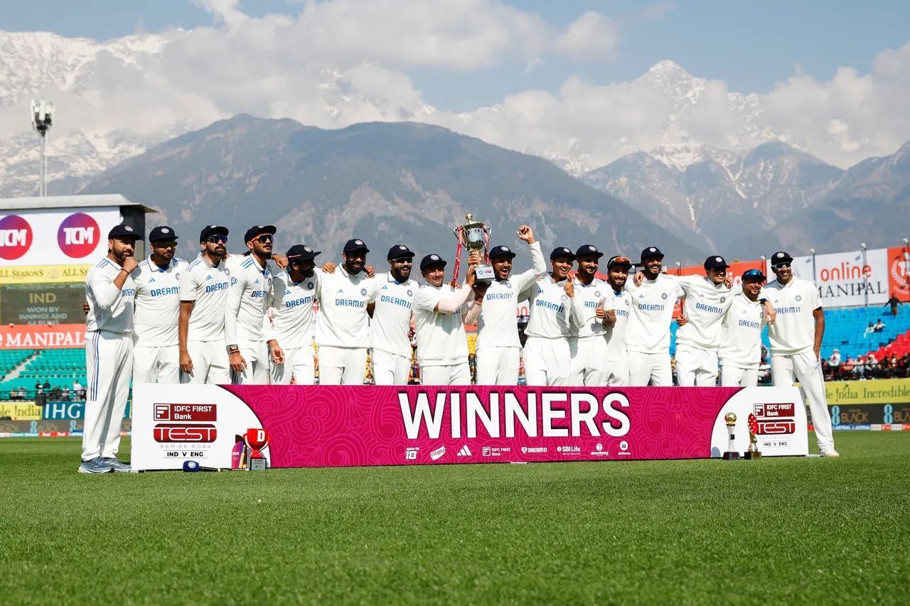 भारतीय टीम को आईसीसी रैंकिंग में जबरदस्त फायदा (Photo Credit - BCCI)