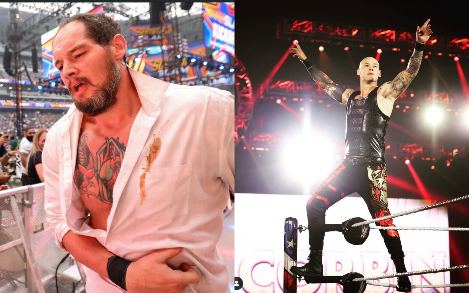 Baron Corbin is currently thriving on NXT (Image source: WWE &amp; Baron Corbin