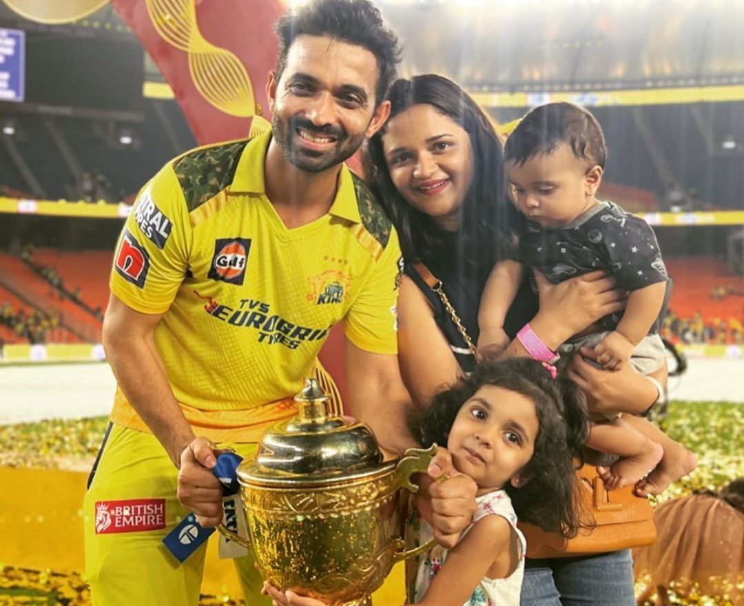 Ajinkya Rahane family