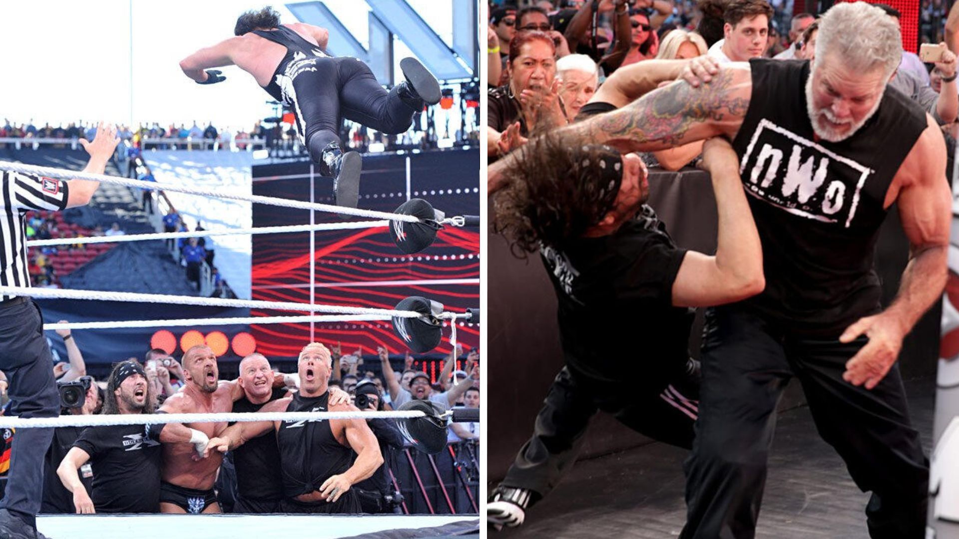 DX and nWo got involved in the WrestleMania 31 match