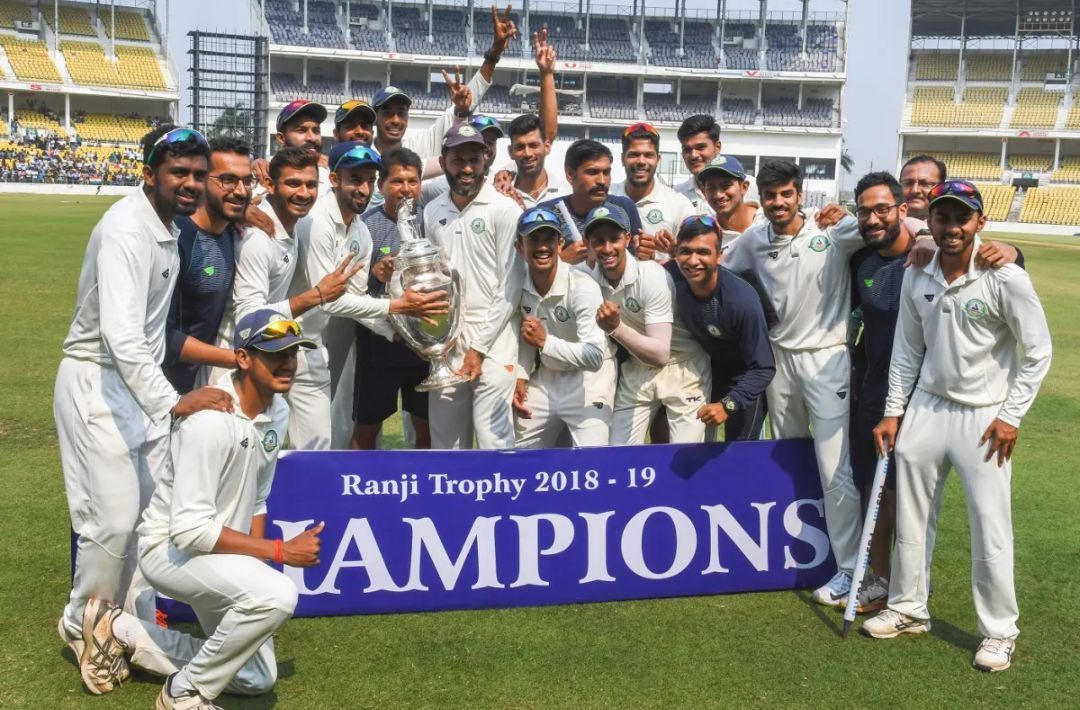 Vidharbha Cricket Team won their last Ranji Trophy in 2018/19