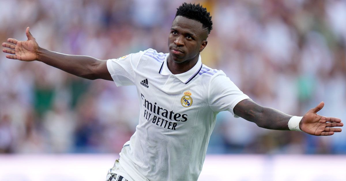 Vinicius Junior in action for Real Madrid