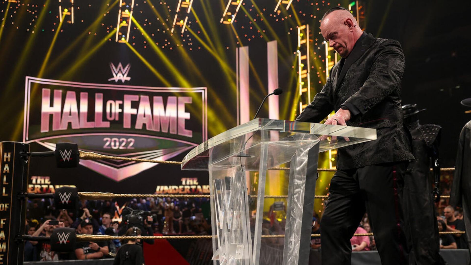 The Undertaker was inducted into the 2022 Hall of Fame after retiring in 2020