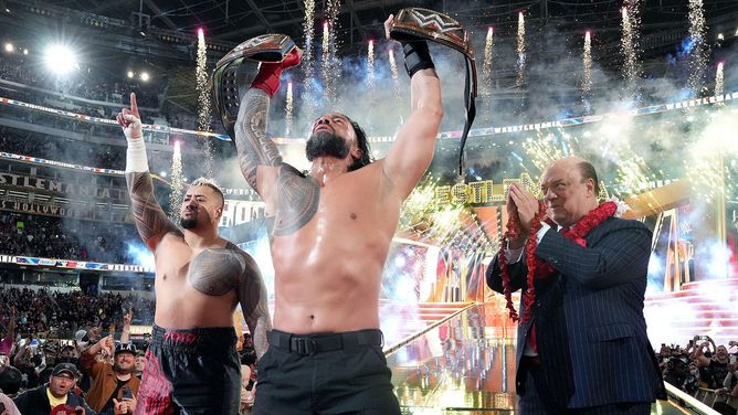 WWE WrestleMania के पिछले 10 मेन इवेंट मैचों और उनके नतीजों पर एक नज़र: Roman Reigns का रहा है दबदबा