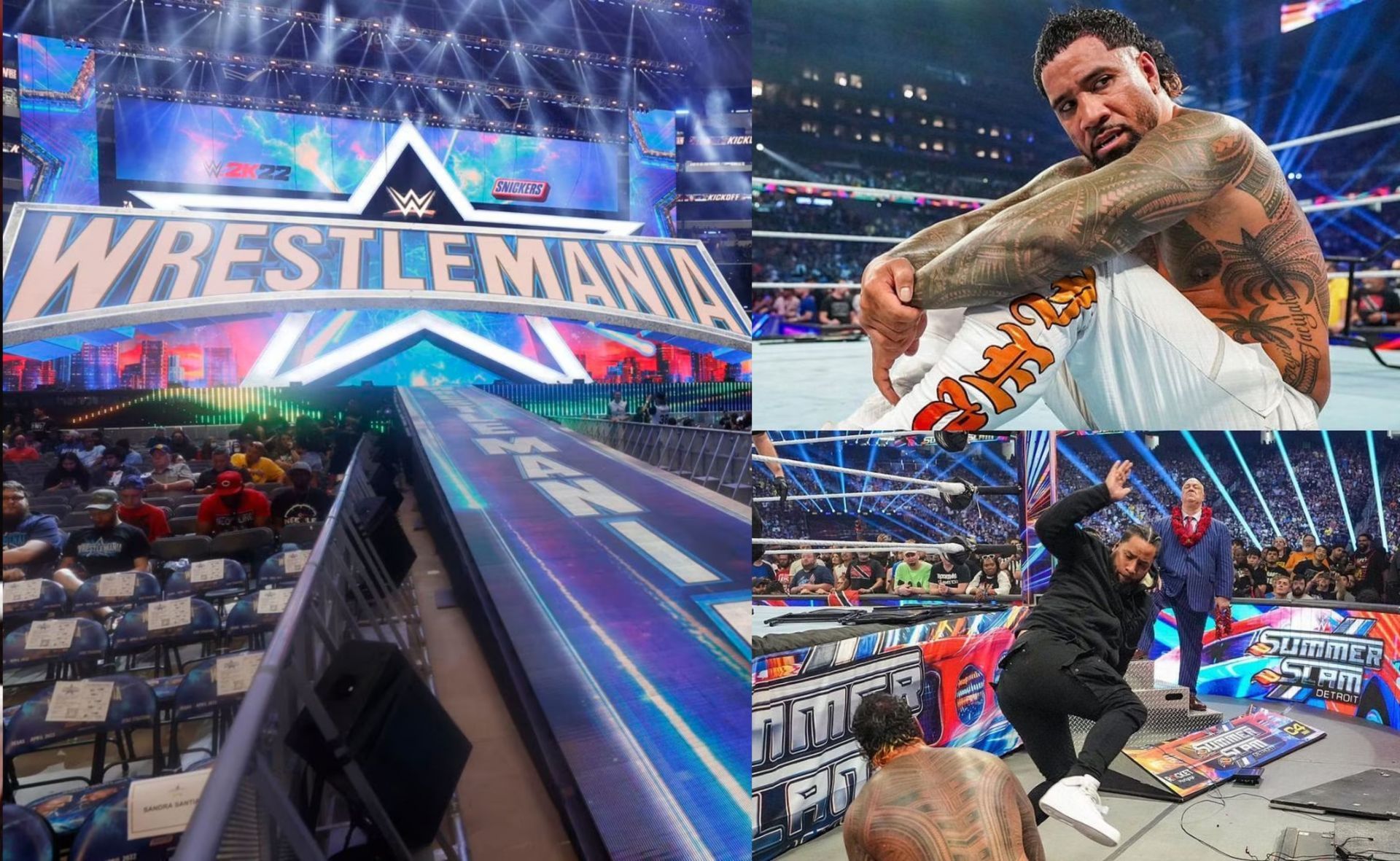 WWE WrestleMania में बड़े मैच को लेकर पिता की आई प्रतिक्रिया 