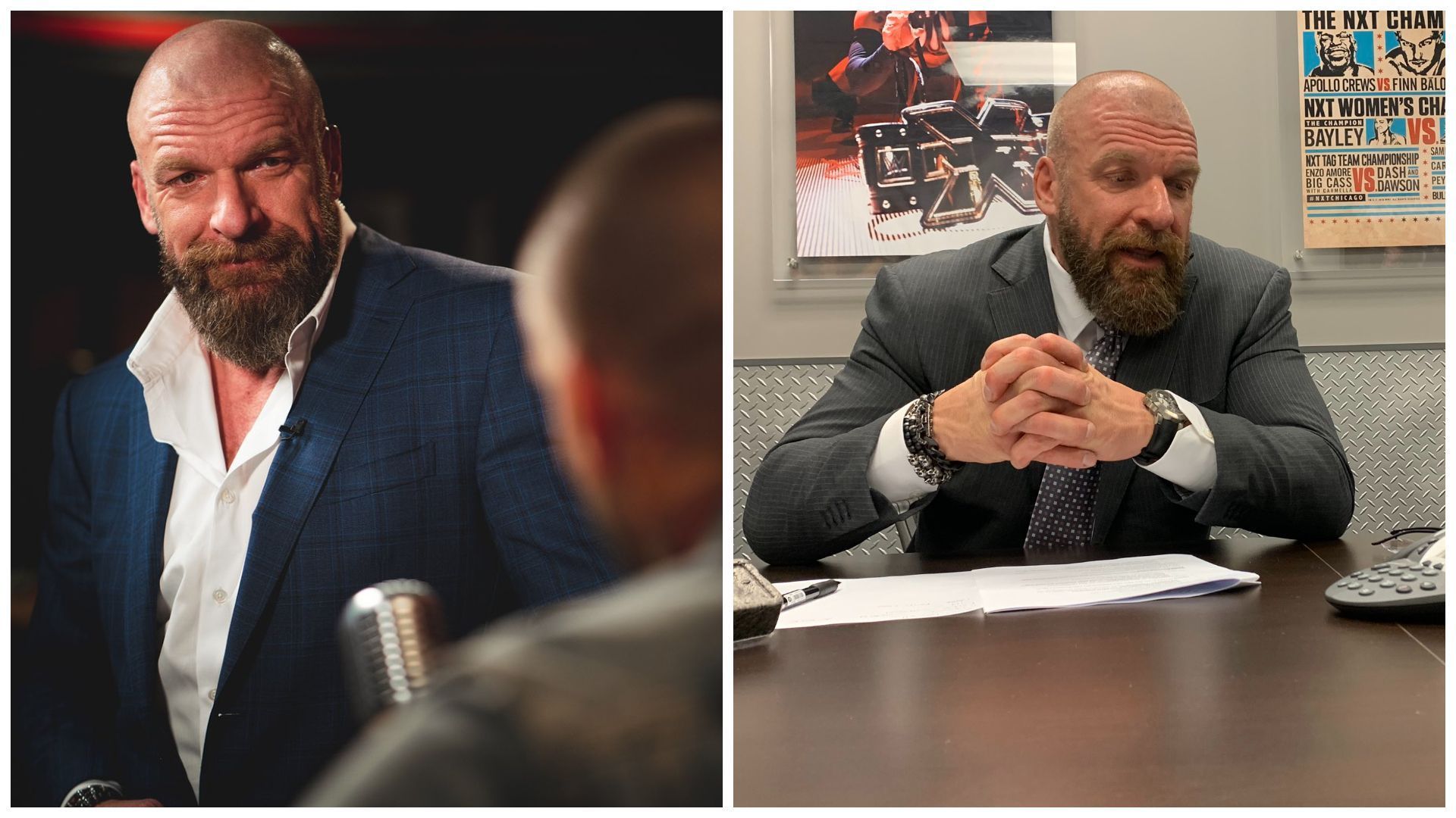 Triple H is the WWE Chief Content Officer.