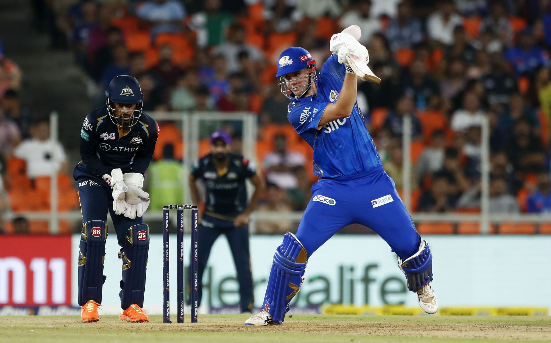 Cameron Green represented Mumbai Indians in IPL 2023. (Pic: Getty Images)