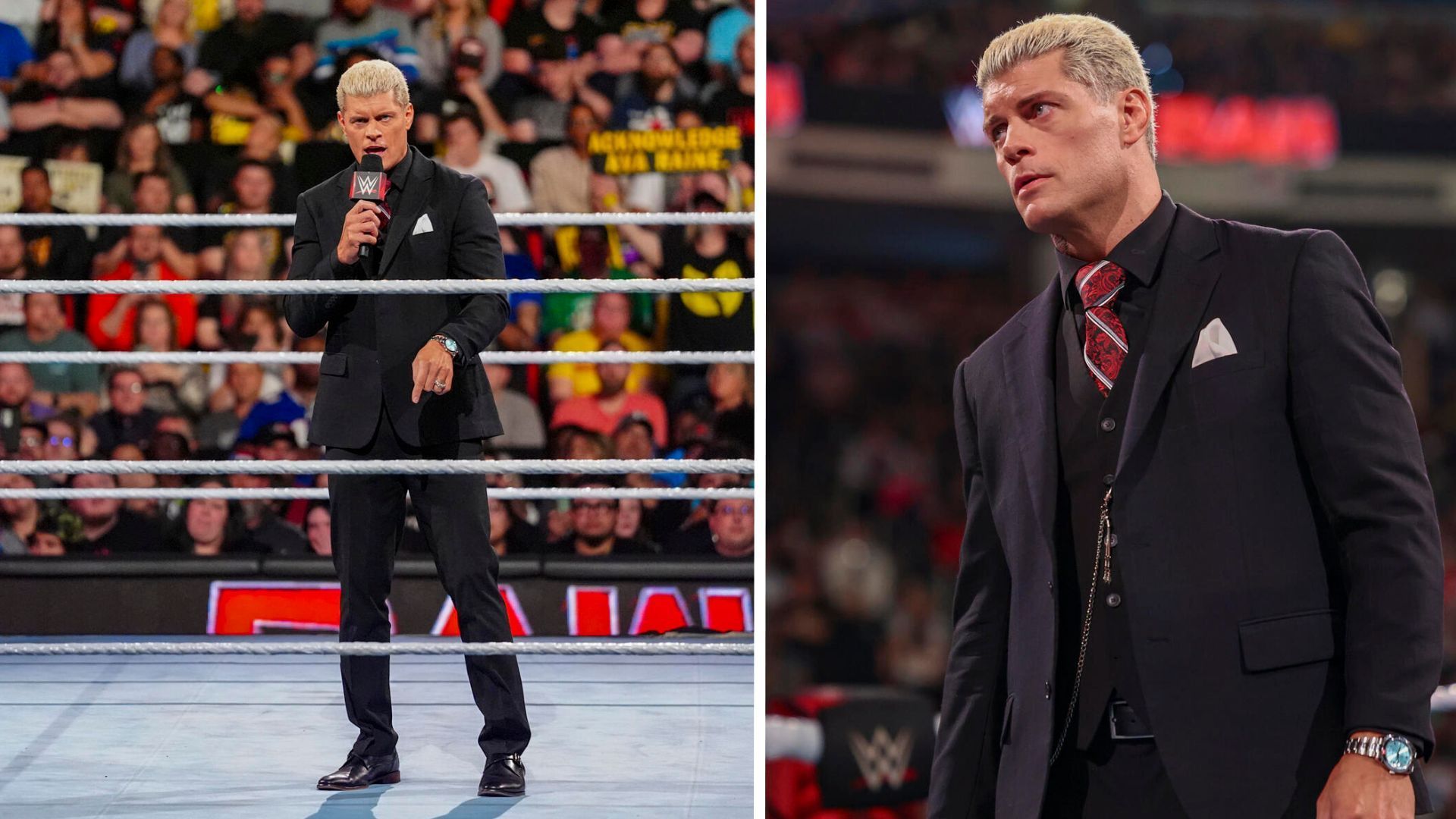 Cody Rhodes had some strong words for his WrestleMania opponent on RAW this week