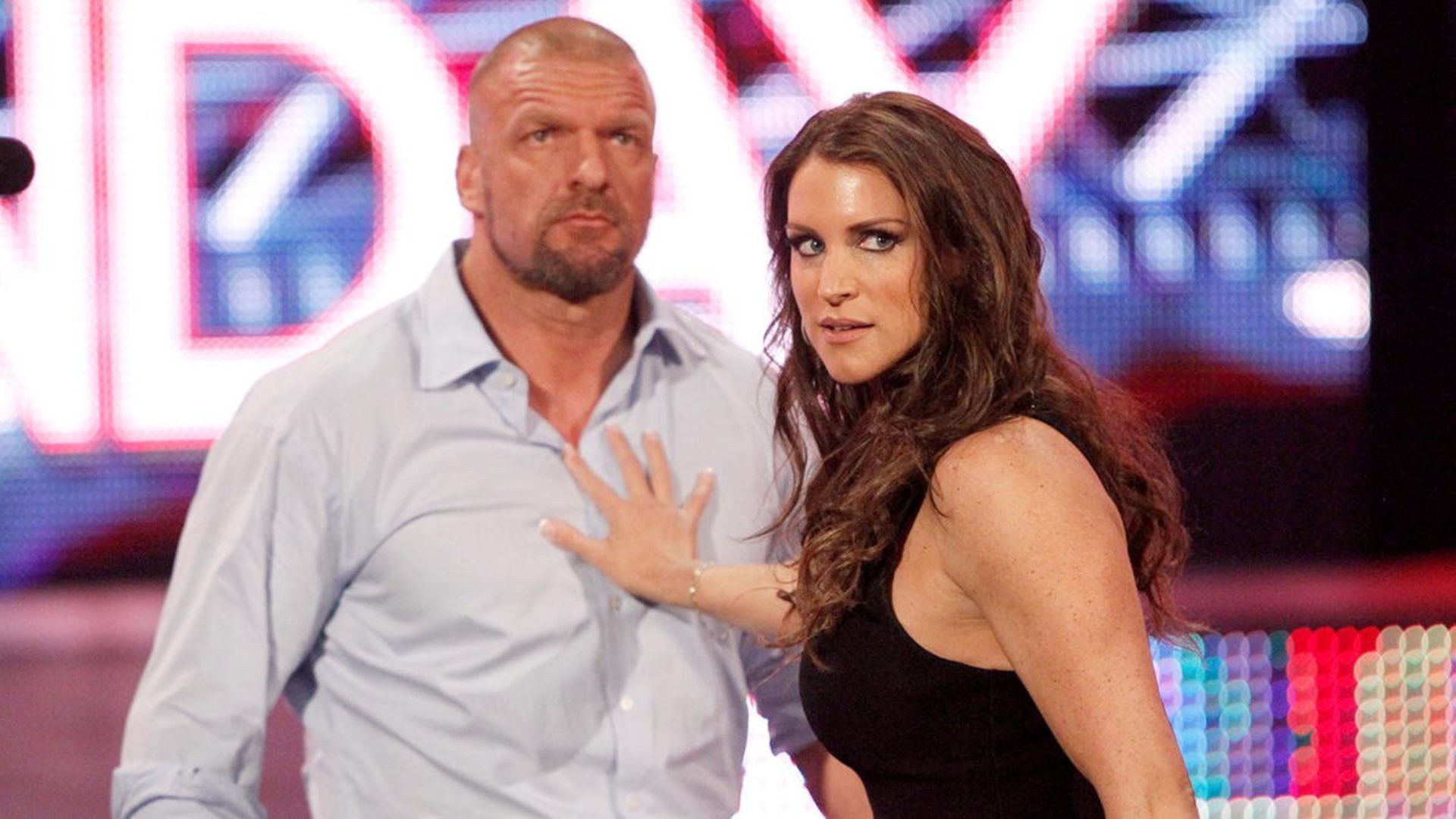 Stephanie McMahon and Triple H got married on October 25, 2003