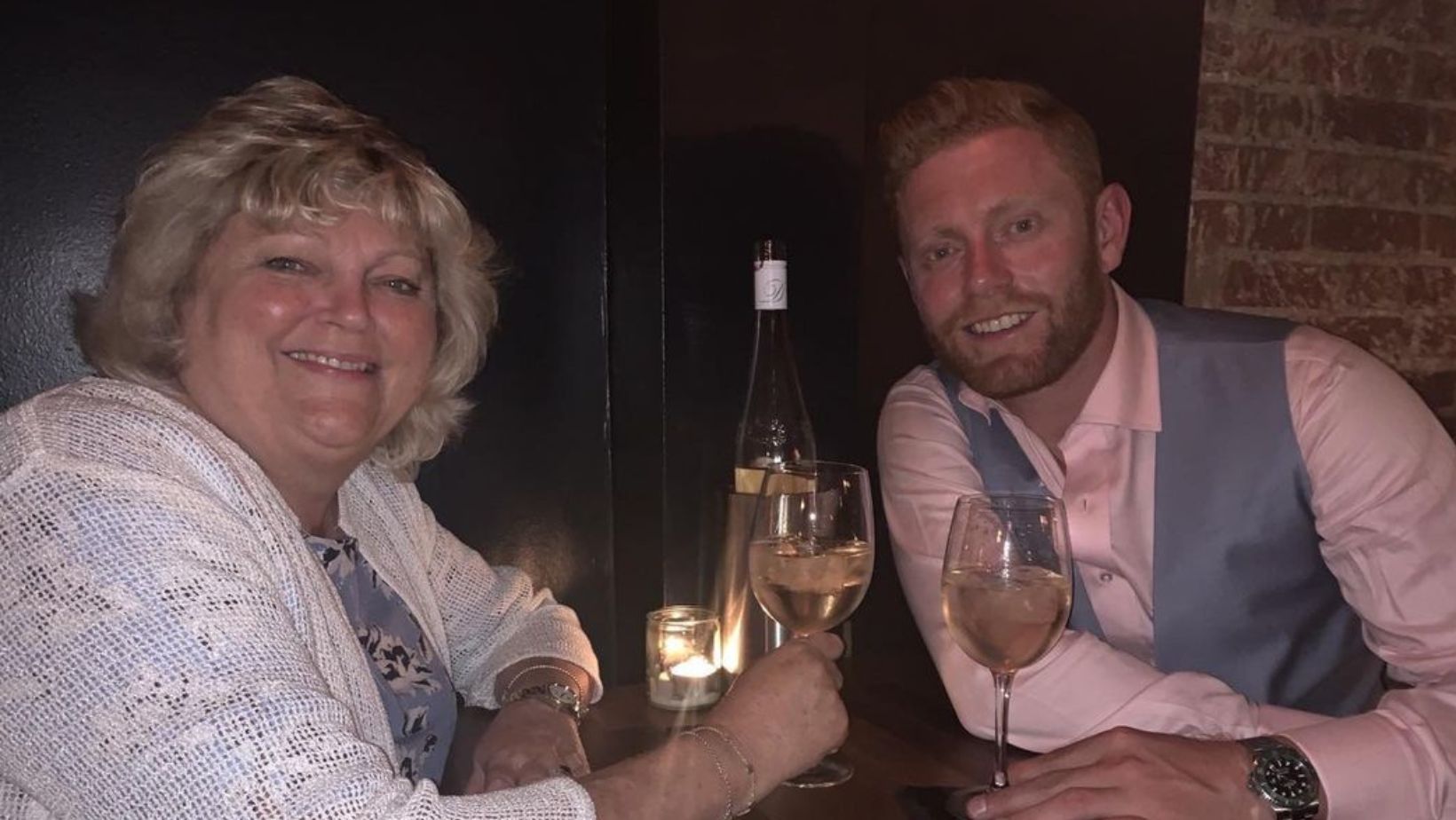 Janet (L) and Jonny Bairstow (R).