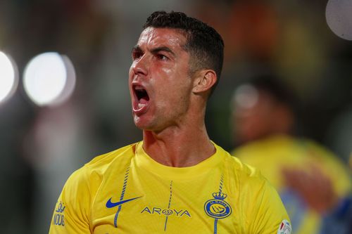 Ronaldo in action for Al-Nassr