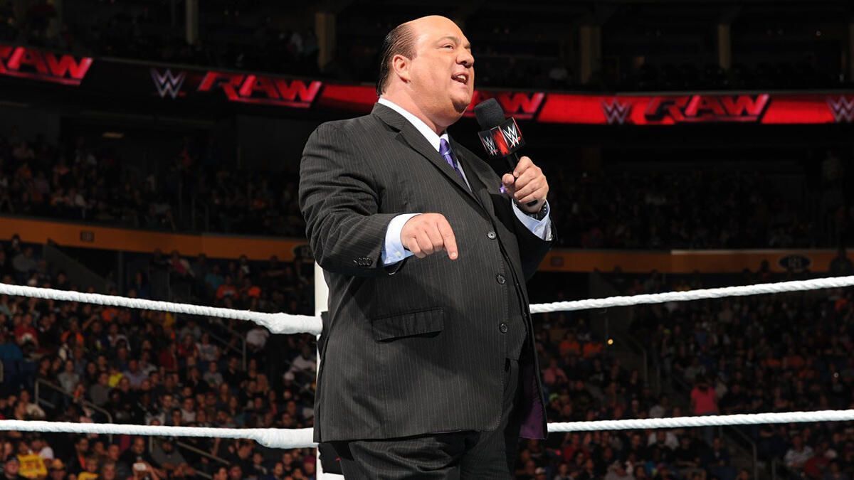 Paul Heyman is the first inductee of the WWE Hall of Fame