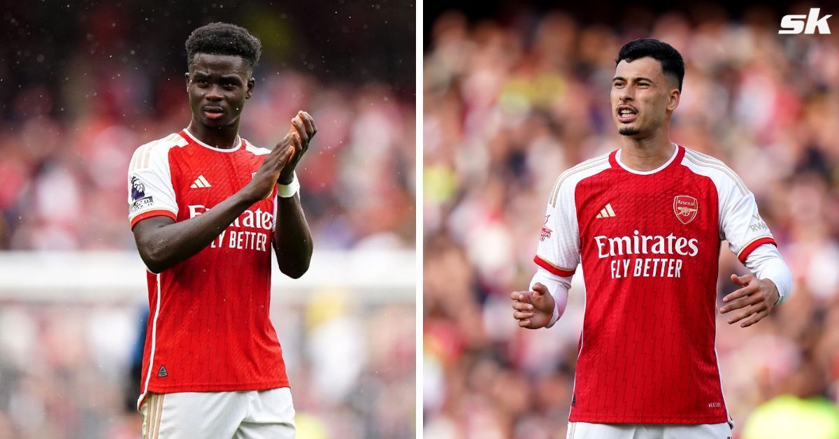 Mikel Arteta provides fitness update on Bukayo Saka and Gabriel Martinelli. 