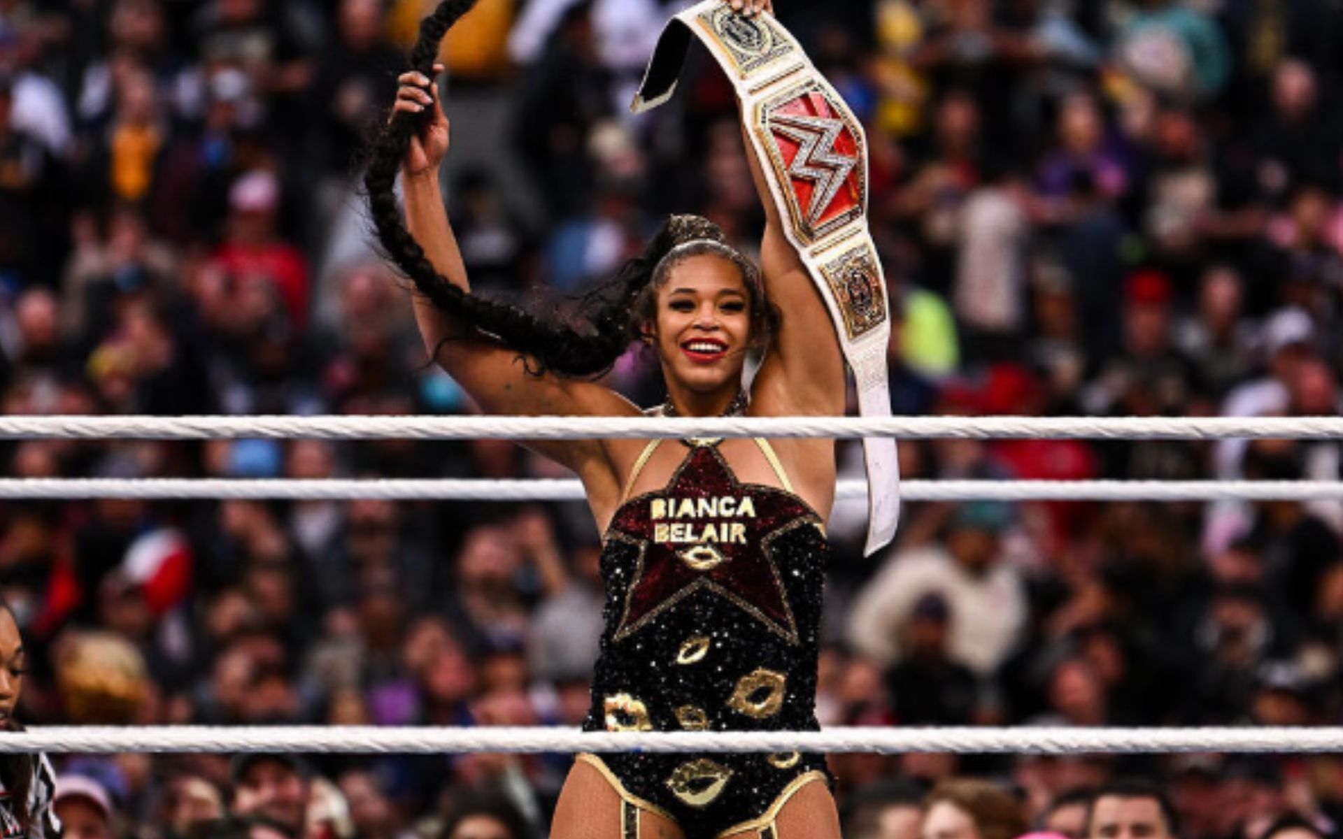 Bianca Belair is a three-time WWE Women