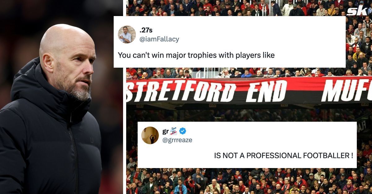 Fans criticized Manchester United captain Bruno Fernandes for his performance against Brentford