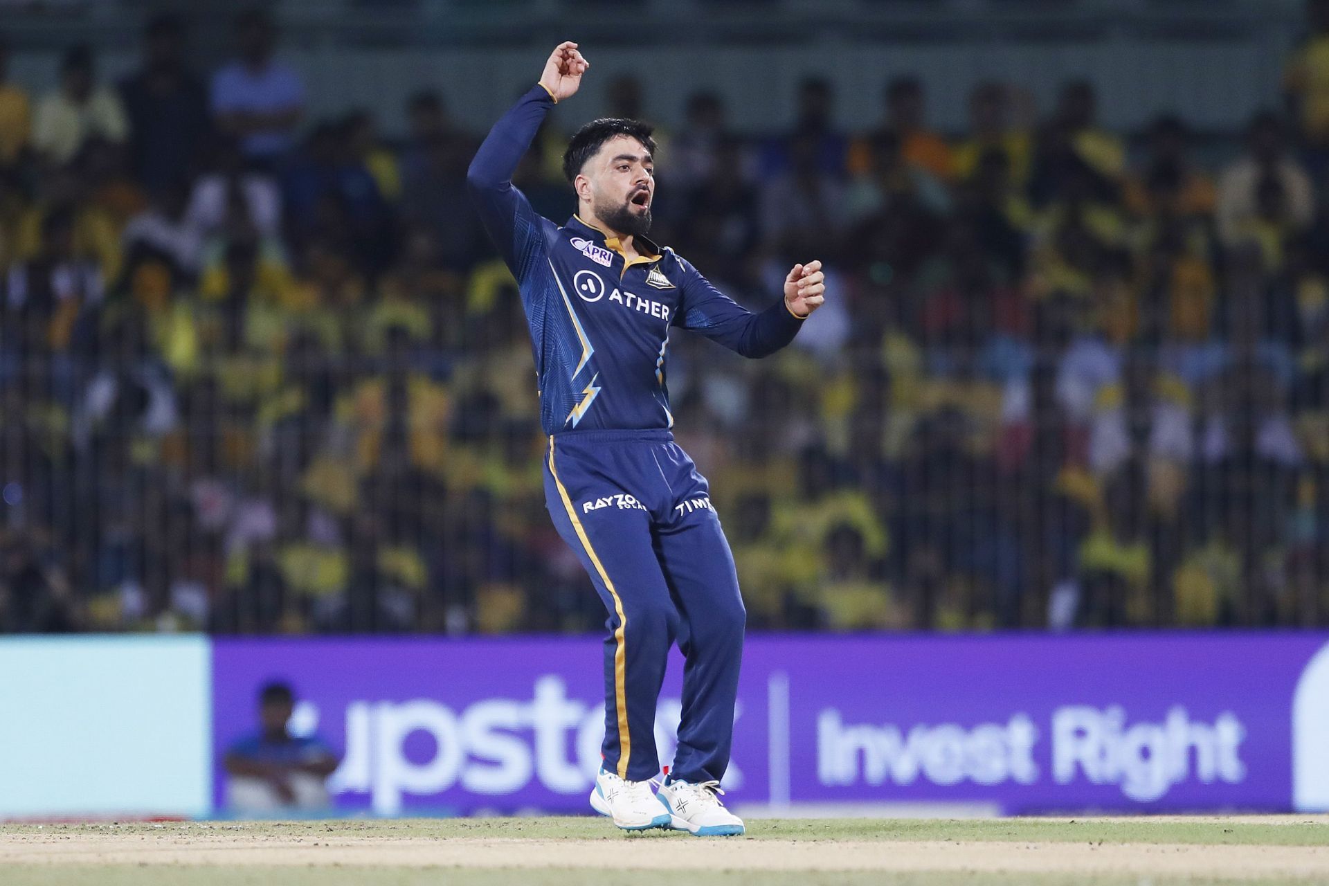 Rashid Khan went wicketless in the Gujarat Titans&#039; opening clash against the Mumbai Indians.