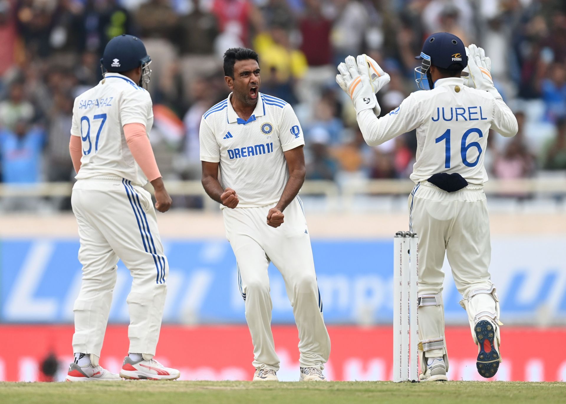 India  v England - 4th Test Match: Day Three