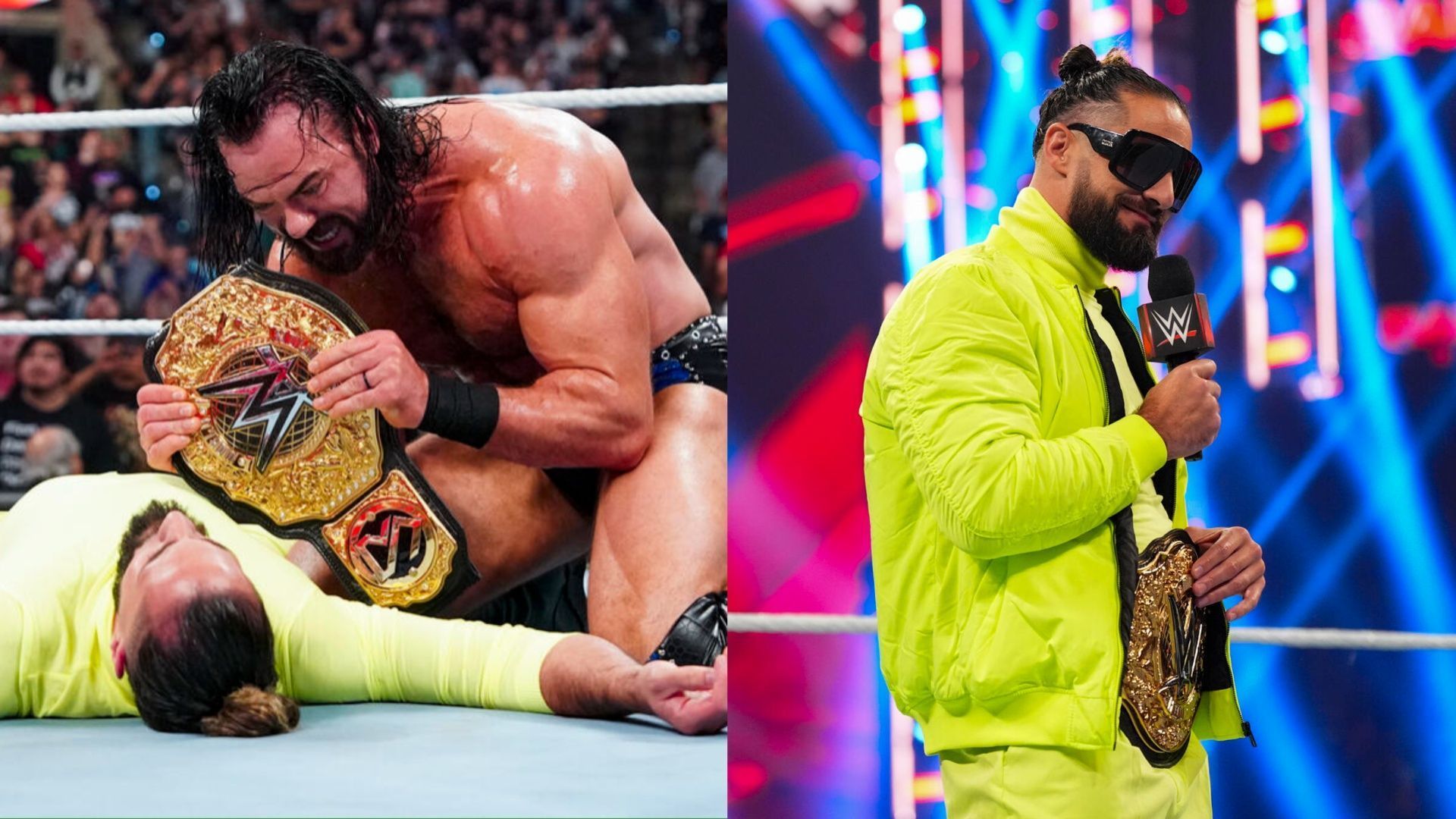 Drew McIntyre and Seth Rollins will collide for the world title at WrestleMania 40.