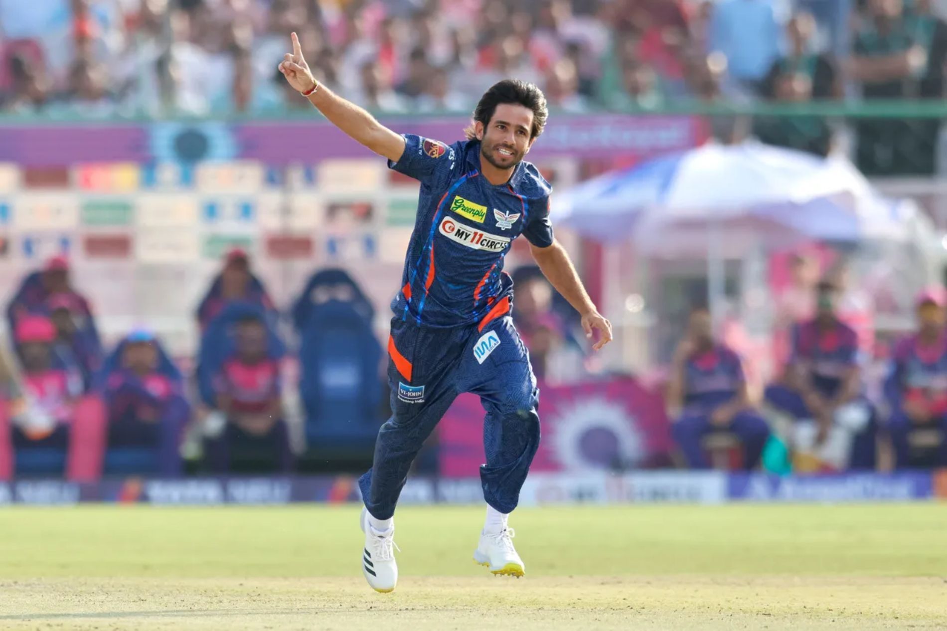 Lucknow Super Giants leg-spinner Ravi Bishnoi (Pic: iplt20.com)