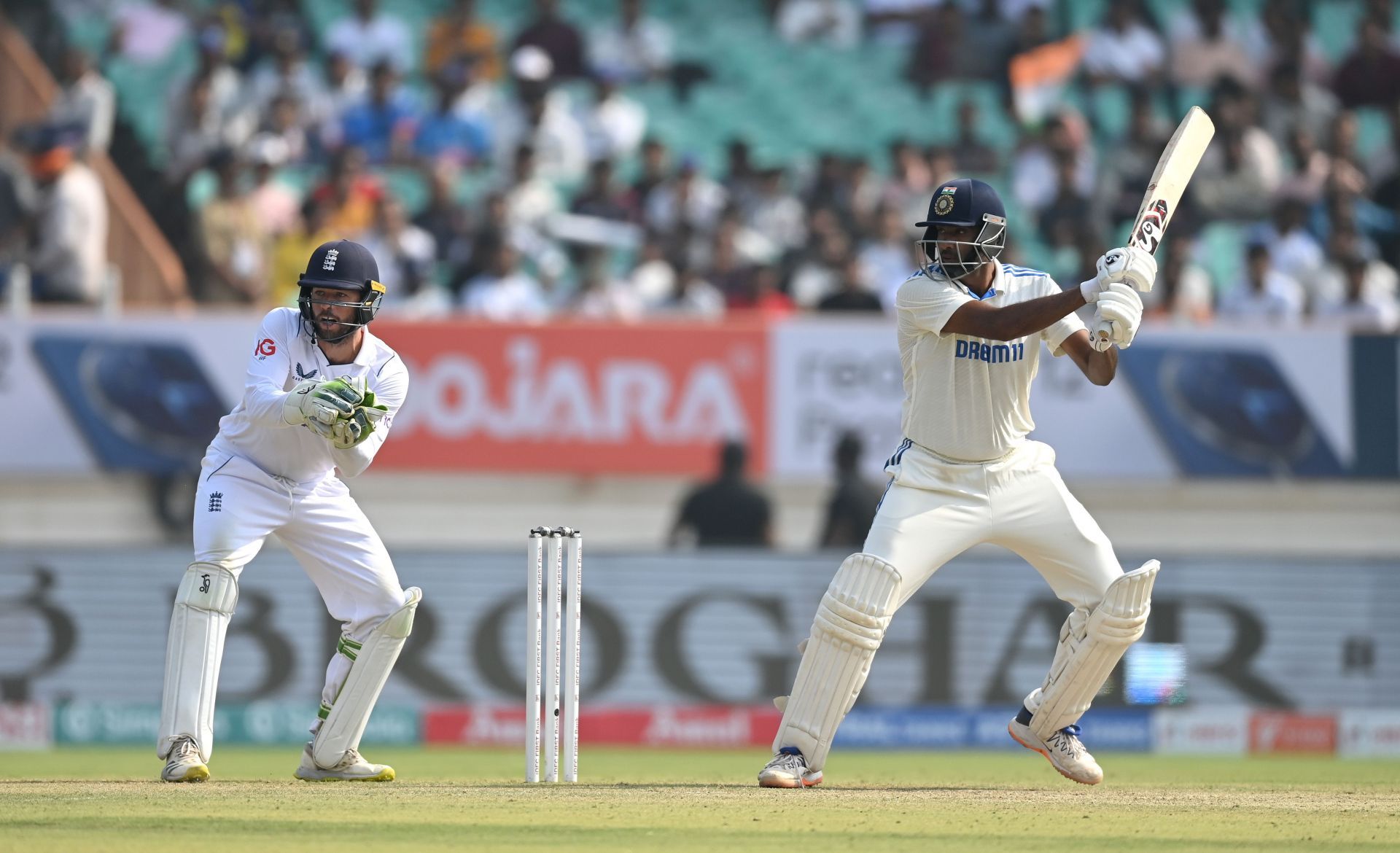 India v England - 3rd Test Match: Day Two