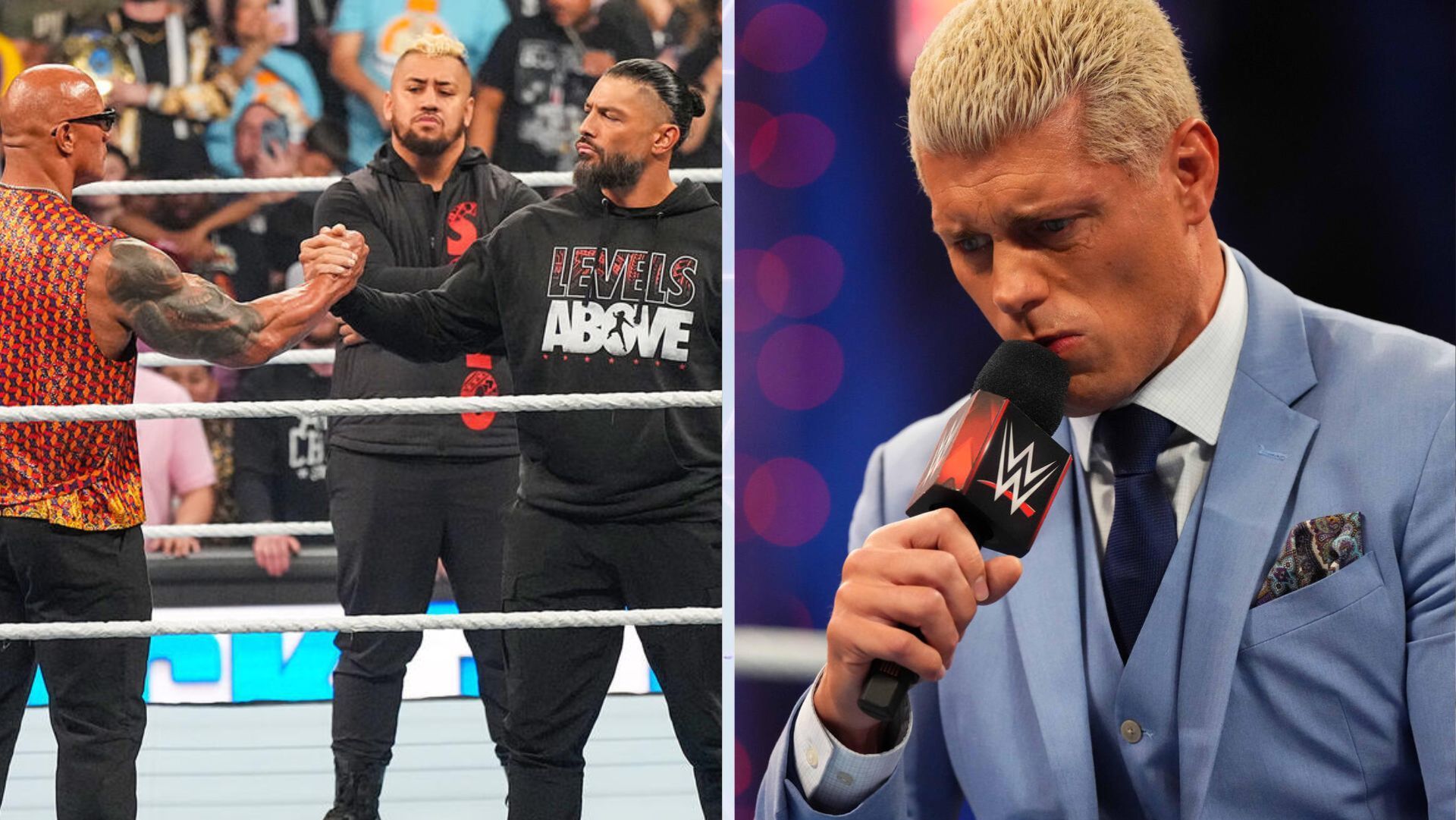 The Rock took several shots at Cody Rhodes on SmackDown.