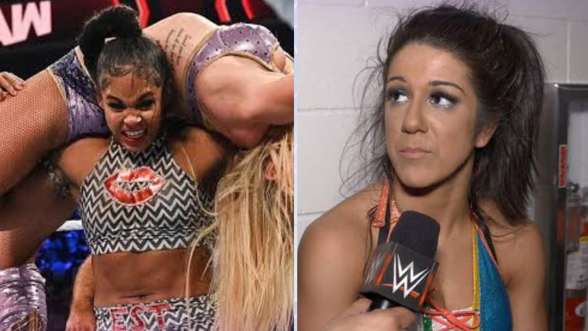 Bianca Belair is not happy with Bayley in WWE