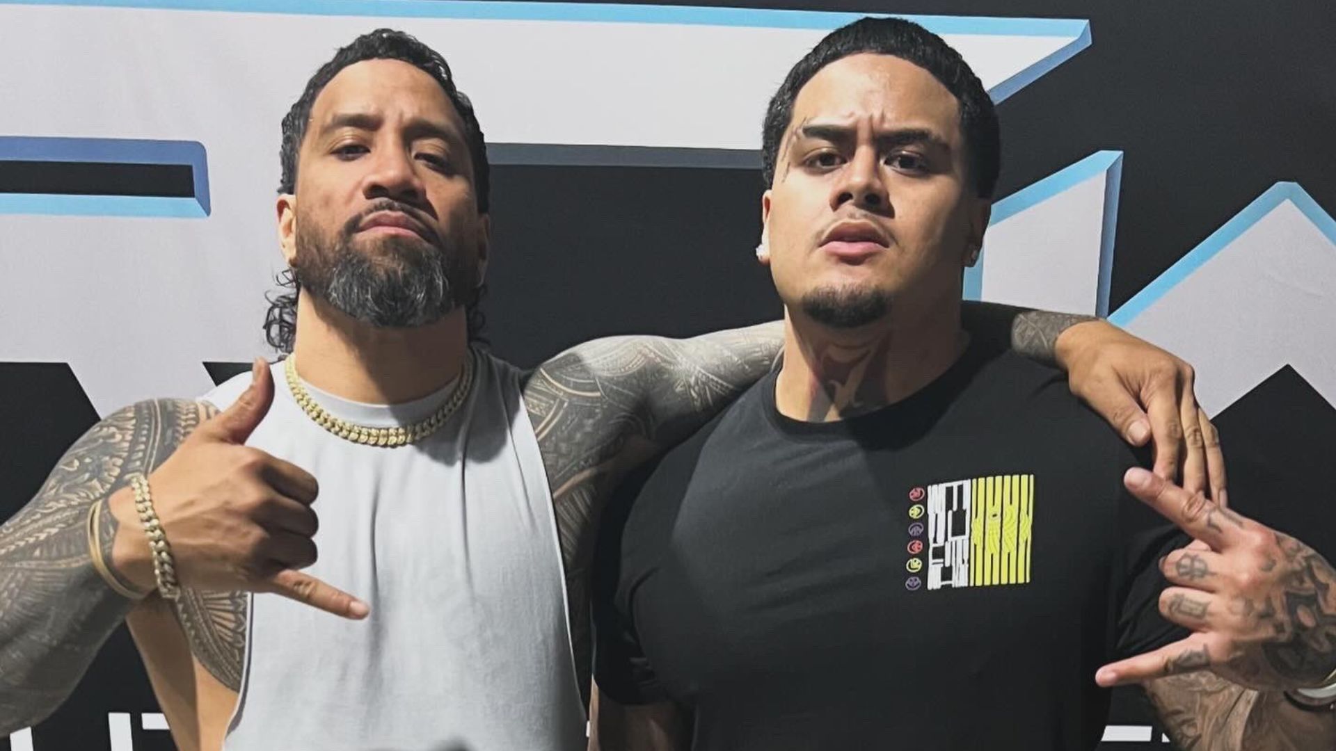 Zilla Fatu with Jey Uso