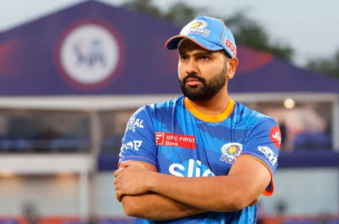 Rohit Sharma at the Arun Jaitley Stadium