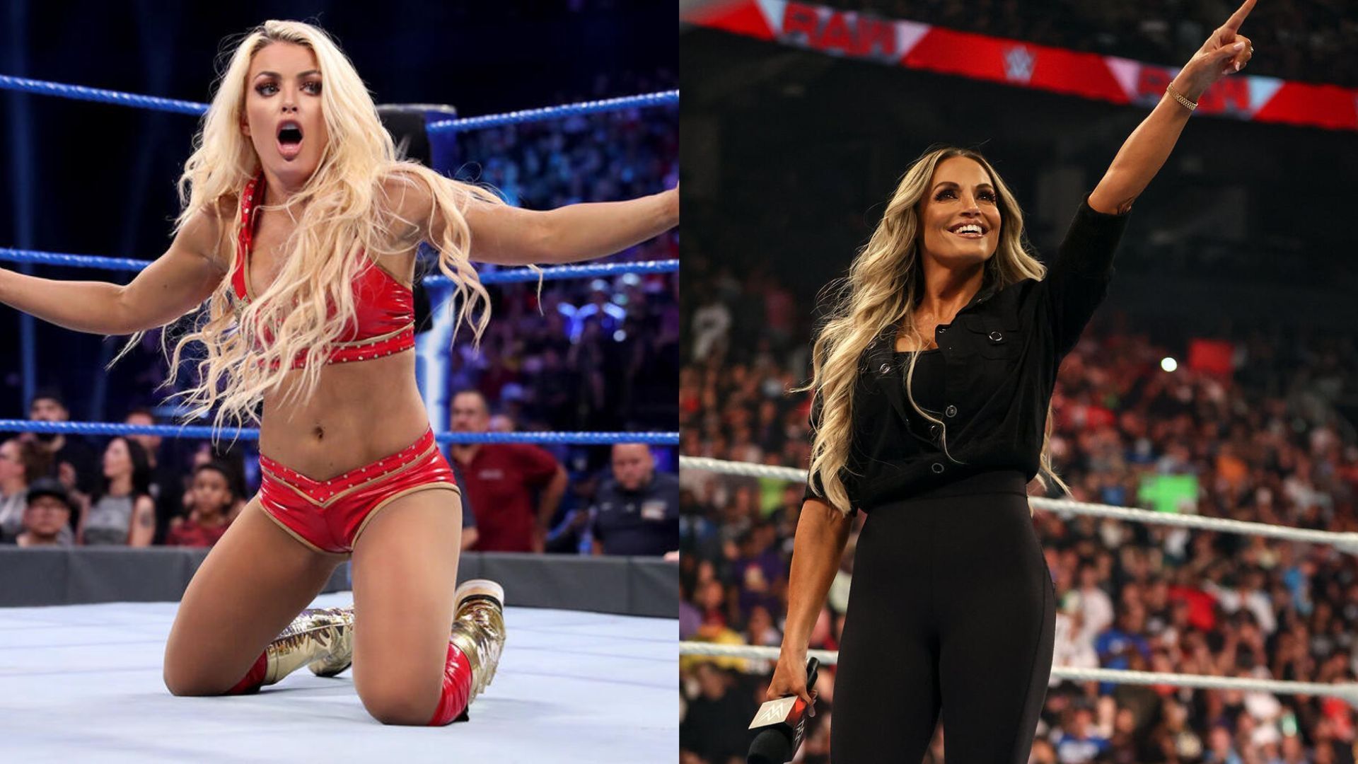 Mandy Rose sent a message aimed at Trish Stratus