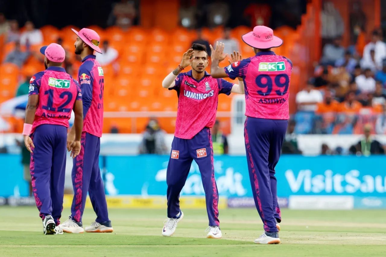 Yuzvendra Chahal and Ravichandran Ashwin were the Rajasthan Royals