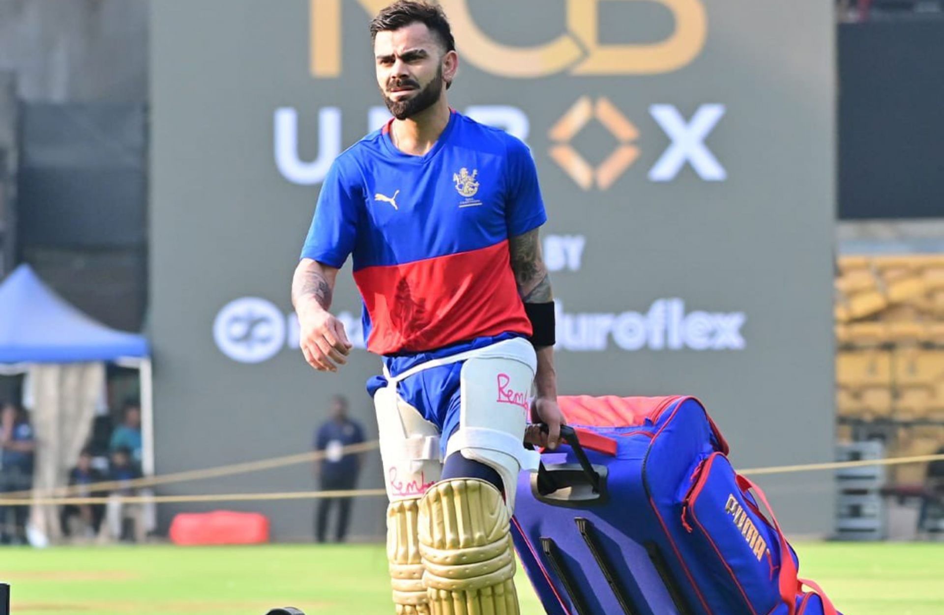 Virat Kohli in RCB training gear.