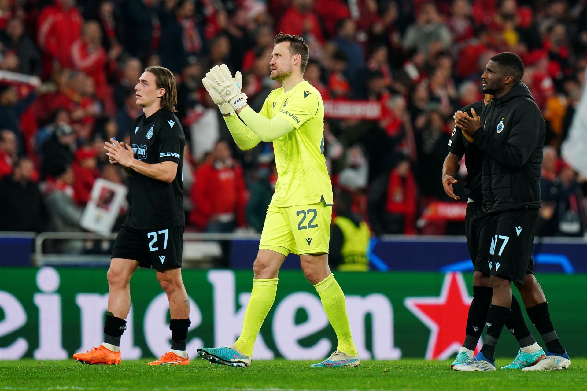 SL Benfica v Club Brugge KV: Round of 16 Second Leg - UEFA Champions League