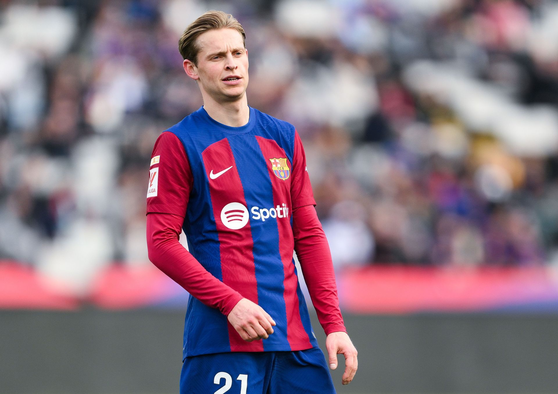 Frenkie de Jong could leave the Camp Nou this summer